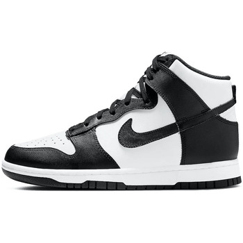 Čevlji  Pohodništvo Nike Dunk High Panda Bela