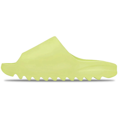 Čevlji  Pohodništvo Yeezy Slide Green Glow Zelena