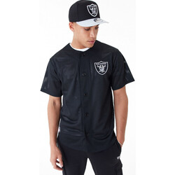 Oblačila Moški Majice & Polo majice New-Era Nfl baseball jersey lasrai Črna