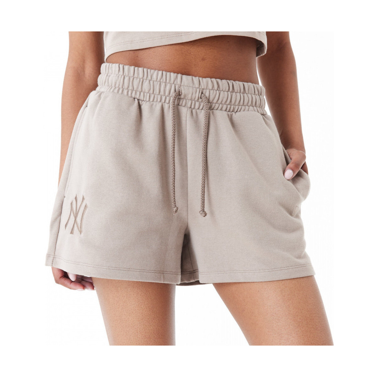 Oblačila Ženske Kratke hlače & Bermuda New-Era Mlb le shorts neyyan Kostanjeva