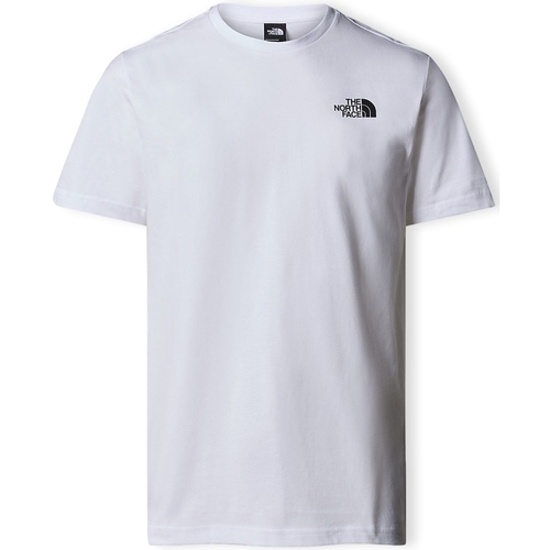 Oblačila Moški Majice & Polo majice The North Face Redbox Celebration T-Shirt - White Bela