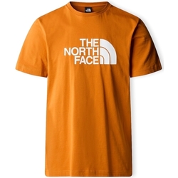 Oblačila Moški Majice & Polo majice The North Face Easy T-Shirt - Desert Rust Oranžna