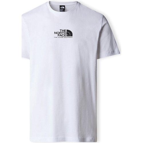 Oblačila Moški Majice & Polo majice The North Face Fine Alpine Equipment 3 T-Shirt - White Bela