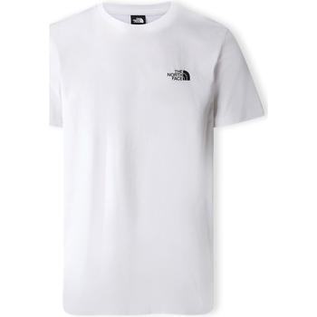 Oblačila Moški Majice & Polo majice The North Face Simple Dome T-Shirt - White Bela