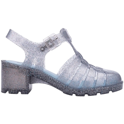 Čevlji  Ženske Sandali & Odprti čevlji Melissa Possession Heel Fem - Glitter Clear Srebrna