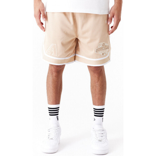 Oblačila Moški Kratke hlače & Bermuda New-Era World series mesh shorts aridia Bež