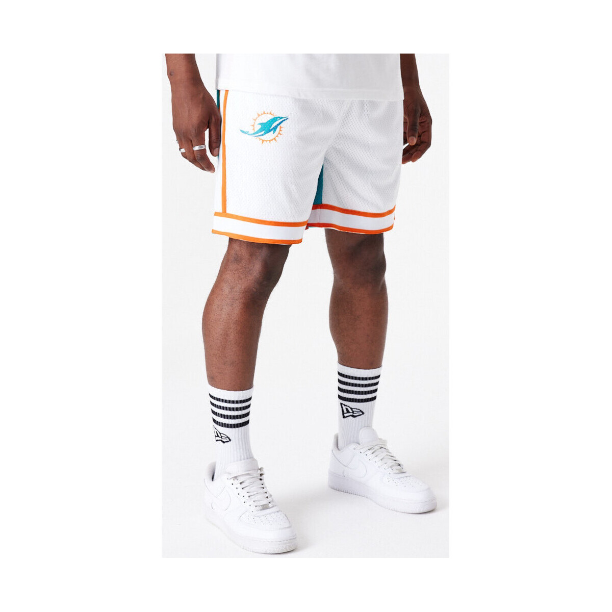 Oblačila Moški Kratke hlače & Bermuda New-Era Nfl color block shorts miadol Bela