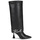 Čevlji  Ženske Mestni škornji    Karl Lagerfeld DEBUT II Fold Down Hi Leg Boot Črna