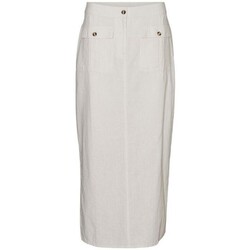 Oblačila Ženske Kratke hlače & Bermuda Vero Moda 10304021 VMLUNA Bež