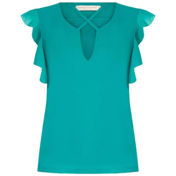 Oblačila Ženske Srajce & Bluze Rinascimento CFC0118792003 Zeleni pav