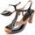 Čevlji  Ženske Sandali & Odprti čevlji Leindia 87350 Črna