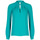 Oblačila Ženske Srajce & Bluze Rinascimento CFC0117765003 Zeleni pav