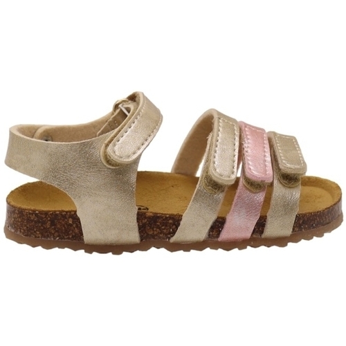 Čevlji  Otroci Sandali & Odprti čevlji Plakton Pastel Baby Sandals - Oro Rose Pozlačena