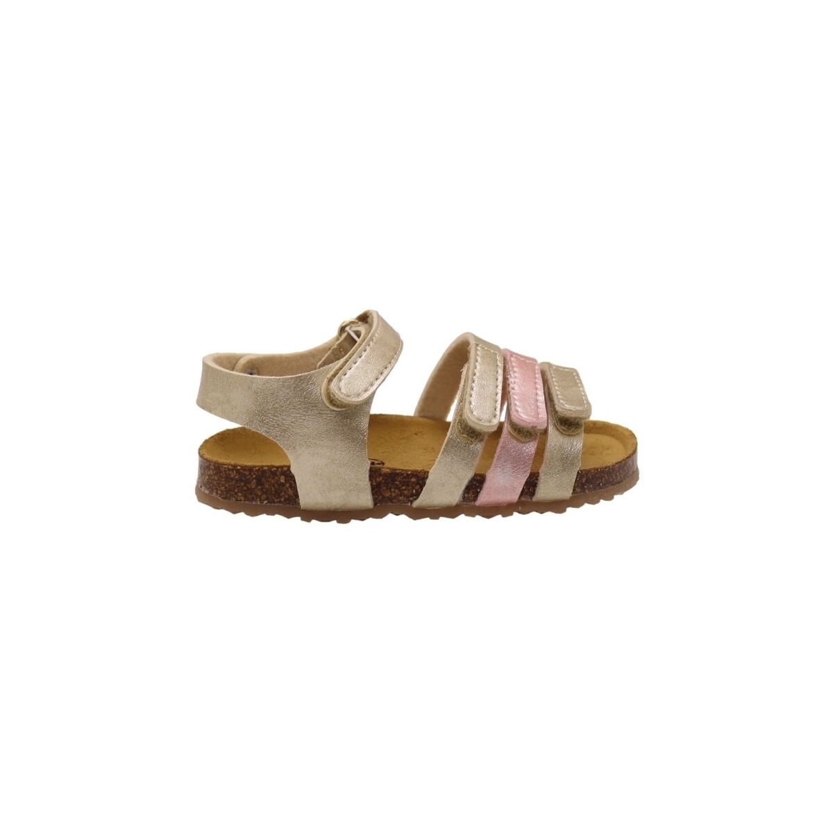 Čevlji  Otroci Sandali & Odprti čevlji Plakton Pastel Baby Sandals - Oro Rose Pozlačena