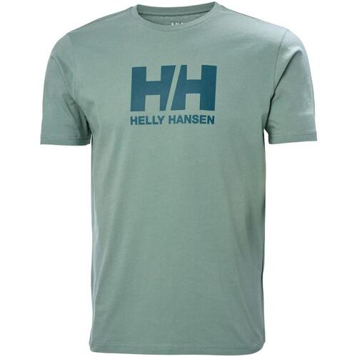 Oblačila Moški Majice s kratkimi rokavi Helly Hansen  Zelena