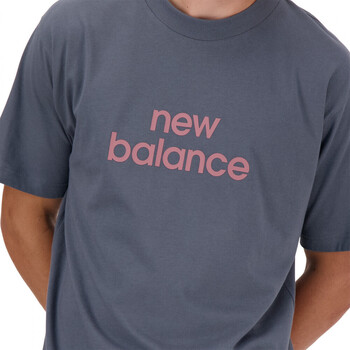 New Balance Sport essentials linear t-shirt Modra