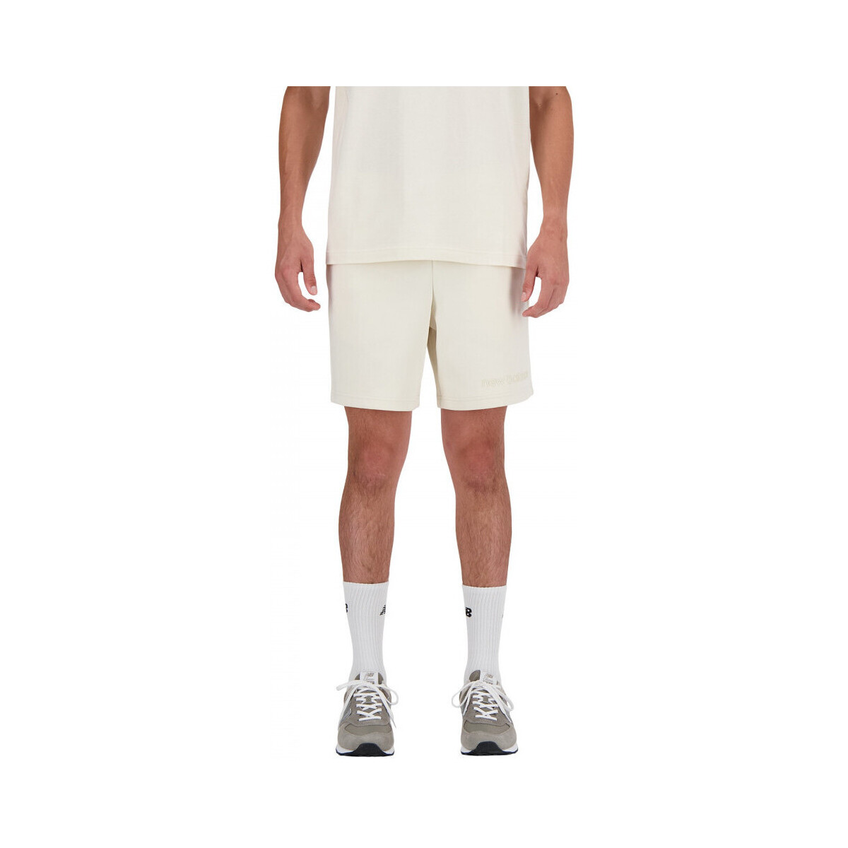 Oblačila Moški Kratke hlače & Bermuda New Balance Hyper density short 7 Bež