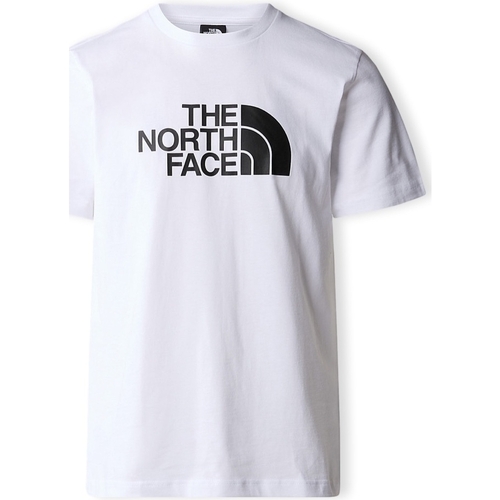 Oblačila Moški Majice & Polo majice The North Face Easy T-Shirt - White Bela