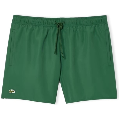 Oblačila Moški Kratke hlače & Bermuda Lacoste Quick Dry Swim Shorts - Vert Zelena