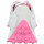 Čevlji  Otroci Modne superge New Balance 327 Toile Enfant Grey Signal Pink Siva