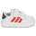 Čevlji  Otroci Nizke superge Adidas Sportswear BREAKNET 2.0 CF I Bela / Rdeča / Črna