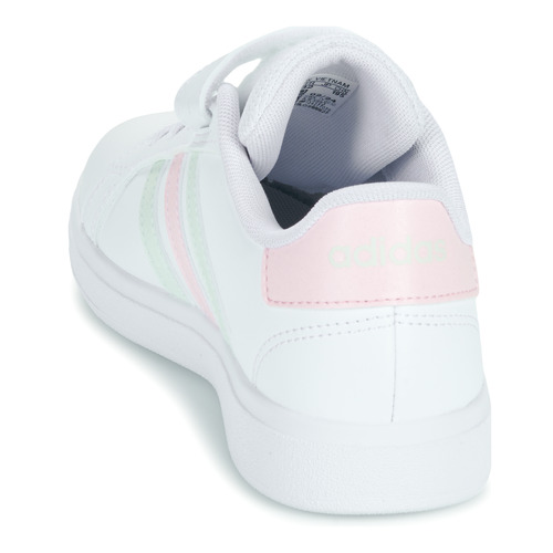 Adidas Sportswear GRAND COURT 2.0 EL C Bela / Rožnata / Bleščeča