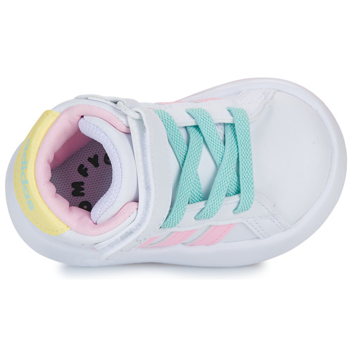 Adidas Sportswear GRAND COURT MID I Bela / Rožnata