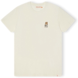 Oblačila Moški Majice & Polo majice Rvlt Revolution T-Shirt Regular 1369 FLU - Off White Bela