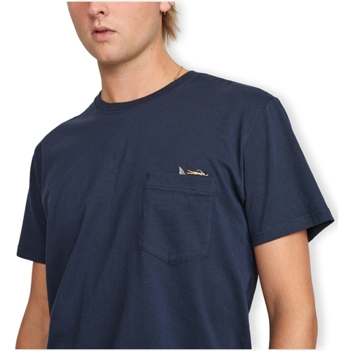 Rvlt Revolution T-Shirt Regular 1365 SHA - Navy Modra