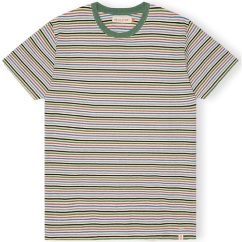 Oblačila Moški Majice & Polo majice Revolution T-Shirt Regular 1362 - Multi Večbarvna