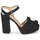 Čevlji  Ženske Sandali & Odprti čevlji Moschino Cheap & CHIC CA1617 Črna