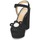 Čevlji  Ženske Sandali & Odprti čevlji Moschino Cheap & CHIC CA1617 Črna