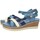 Čevlji  Ženske Sandali & Odprti čevlji Refresh  Modra