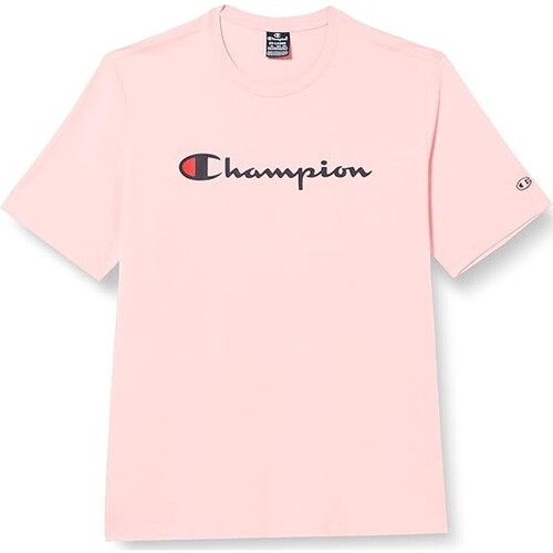 Oblačila Moški Majice s kratkimi rokavi Champion  Rožnata