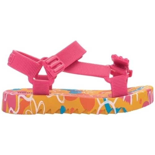 Čevlji  Otroci Sandali & Odprti čevlji Melissa MINI  Playtime Baby Sandals - Yellow/Pink Rožnata