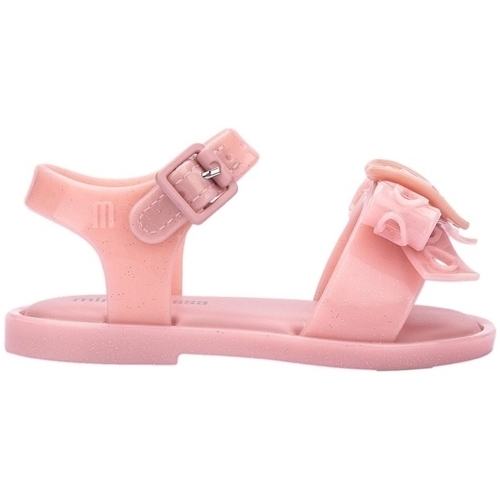 Čevlji  Otroci Sandali & Odprti čevlji Melissa MINI  Mar Baby Sandal Hot - Glitter Pink Rožnata