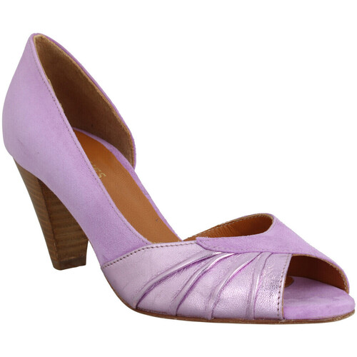 Čevlji  Ženske Sandali & Odprti čevlji Les Venues 3669 Velours Femme Violet Vijolična