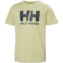Oblačila Dečki Majice s kratkimi rokavi Helly Hansen  Zelena