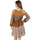 Oblačila Ženske Kratke obleke Isla Bonita By Sigris Kratka Obleka Oranžna