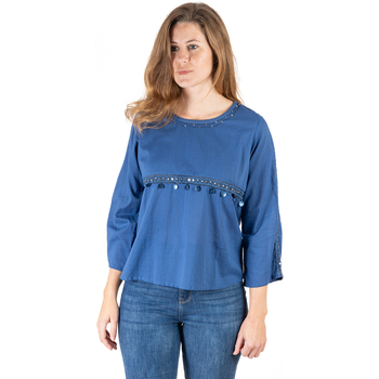 Oblačila Ženske Topi & Bluze Isla Bonita By Sigris Bluza Modra