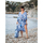 Oblačila Ženske Pareo Isla Bonita By Sigris Poncho Modra