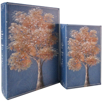 Dom Košare / škatle in košarice Signes Grimalt 2U Tree Book Box Modra