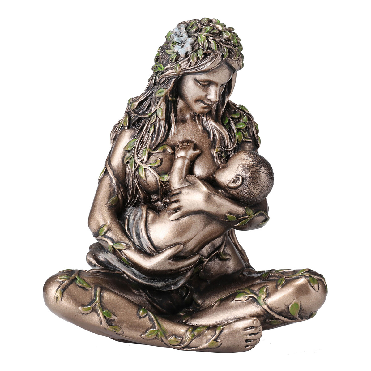 Dom Kipci in figurice Signes Grimalt Gaia Mati Zemlja Z Dojenčkom Siva
