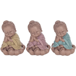 Buddha Figura Meditira 3 Uni.