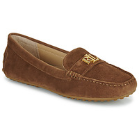 Čevlji  Ženske Mokasini Lauren Ralph Lauren BARNSBURY-FLATS-CASUAL Kostanjeva
