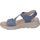 Čevlji  Ženske Sandali & Odprti čevlji Amarpies ABZ26560 Modra