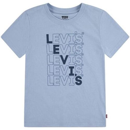 Oblačila Dečki Majice s kratkimi rokavi Levi's  Modra