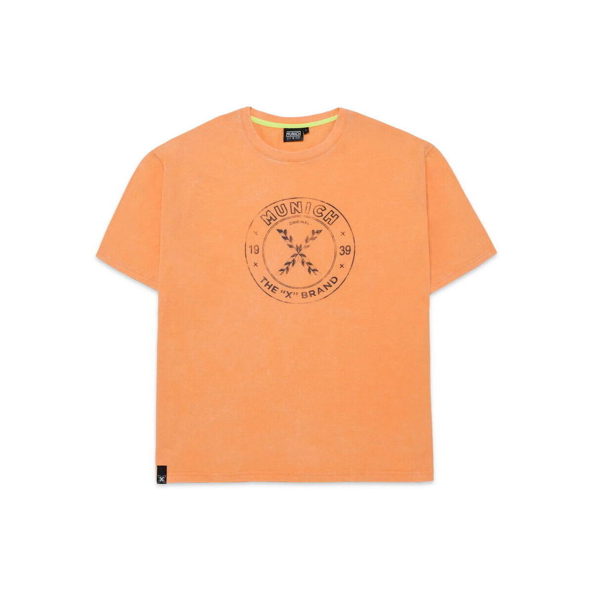 Oblačila Moški Majice s kratkimi rokavi Munich T-shirt vintage Oranžna