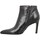 Čevlji  Ženske Gležnjarji Freelance Forel 7 Low Zip Boot Cuir Lisse Femme Noir Črna