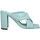Čevlji  Ženske Sandali & Odprti čevlji Freelance Bibi 85 Cuir Femme Aqua Modra